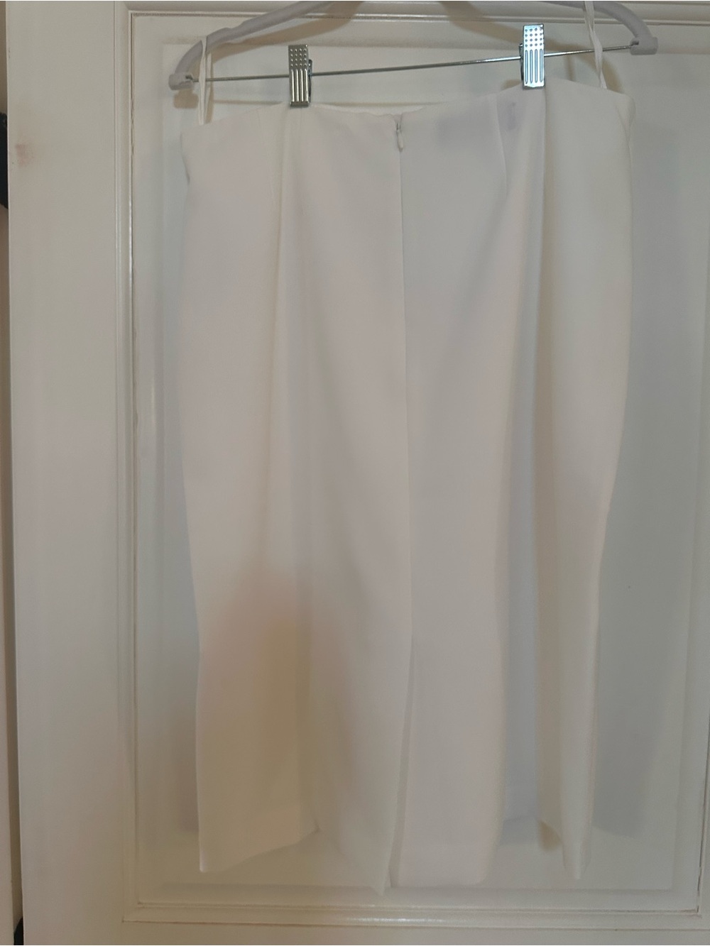 Evan Picone Black Label White Pencil Skirt Size 12 EUC - Picture 4 of 11